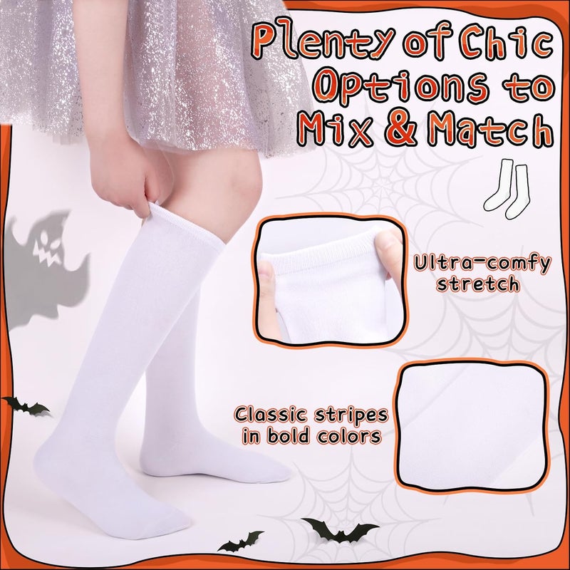 Lainlight Store Knee High Socks for Women Casual Tube Knee Socks Elasticity Long Stockings Halloween Accessories - Image 3